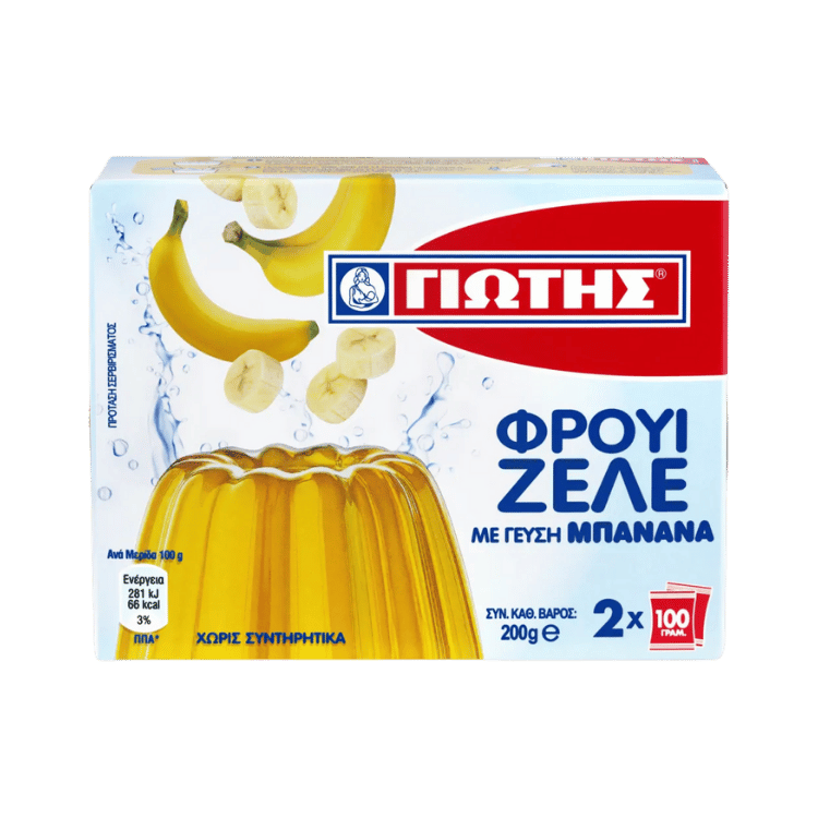 Fruchtgelee Banane (200g) Jotis - Araxxon